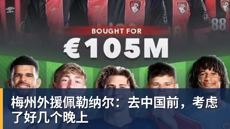 杏彩体育梅州外援佩勒纳尔：去中国前，考虑了好几个晚上