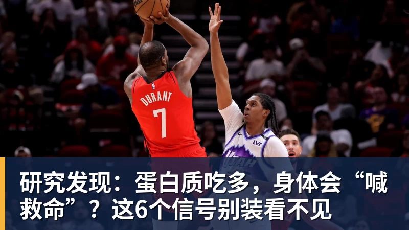 杏彩体育研究发现:蛋白质吃多,身体会“喊救命”?这6个信号别装看不见
